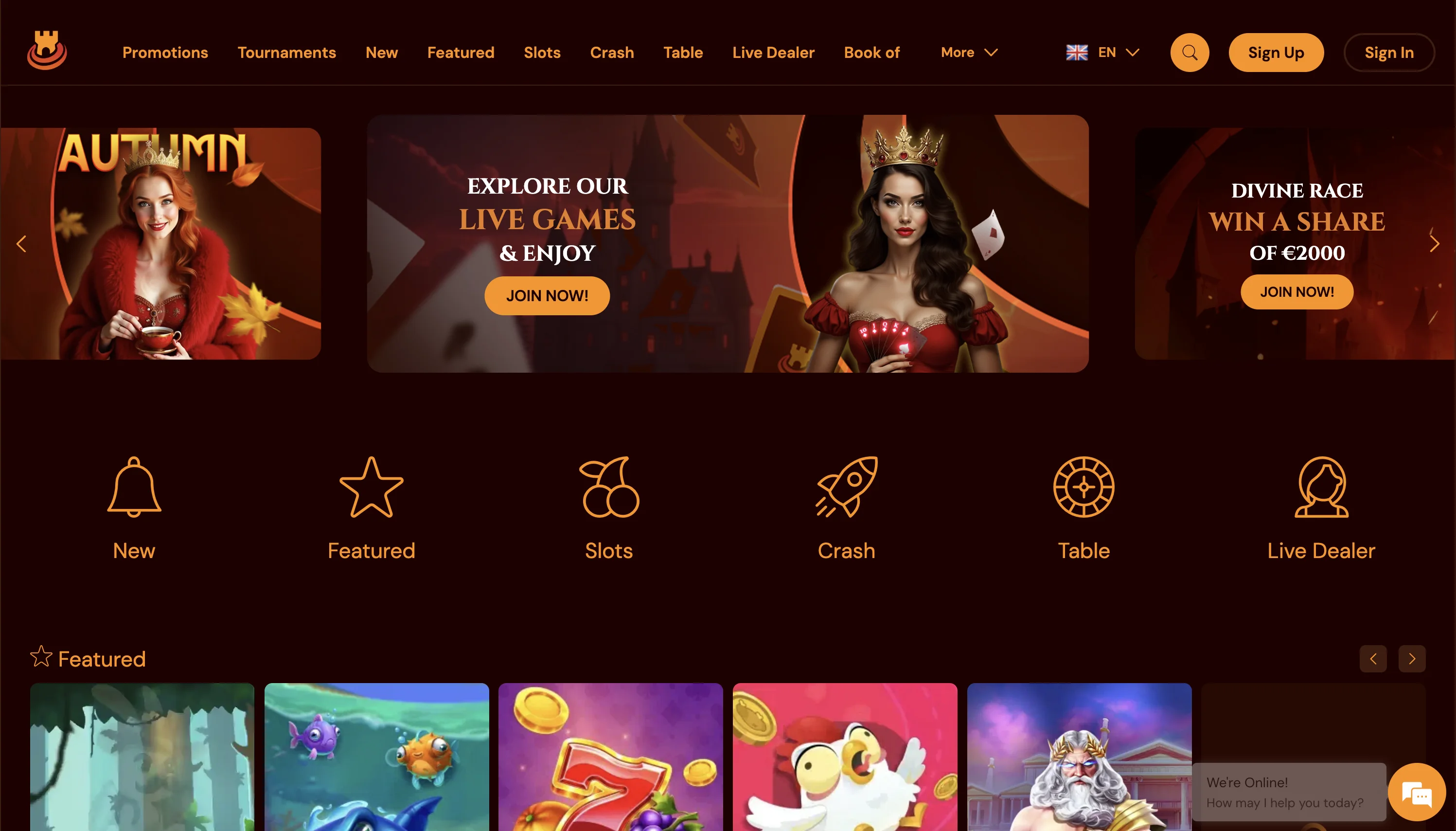 Spins Castle Screenshot